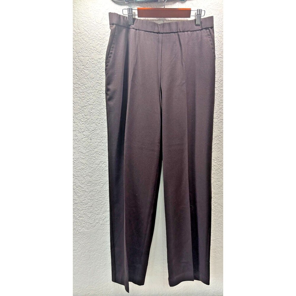 Kim Rogers Petite Black Dress Pants With Elastic Waist Band- Womens Size 10PS